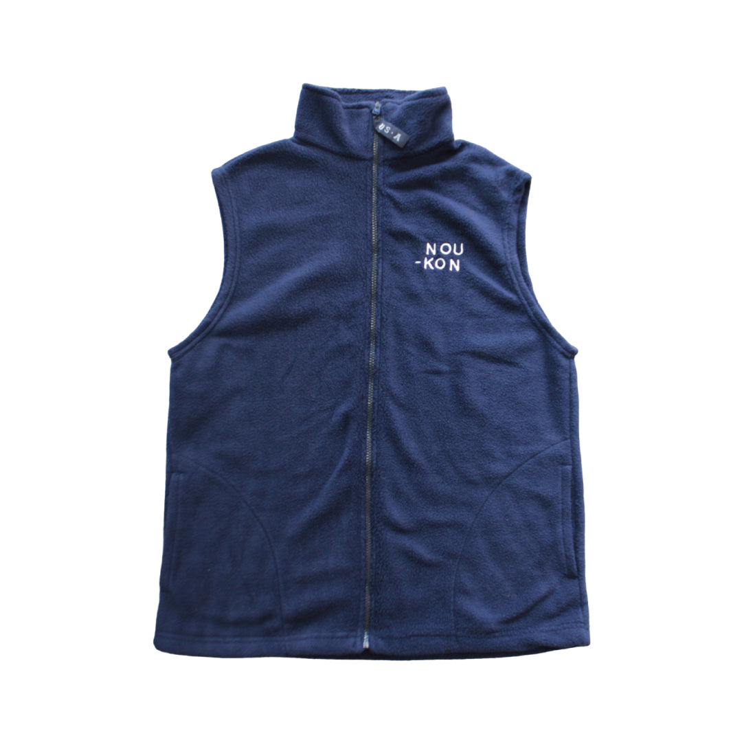 NOU-KON FLEECE VEST｜NAVY