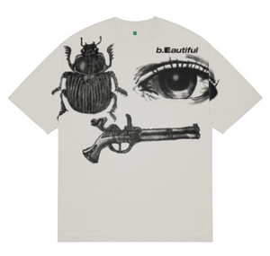 b.Eautiful x Shiga Eye T-Shirt｜CEMENT