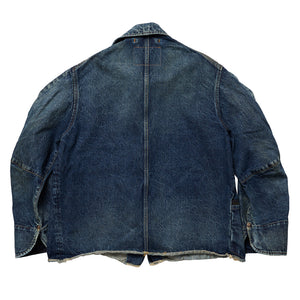 USED FINISH DENIM JACKET｜ INDIGO