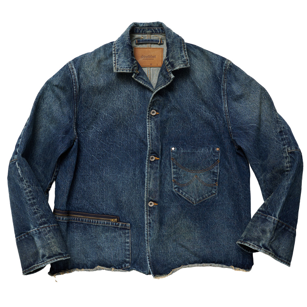 USED FINISH DENIM JACKET｜ INDIGO