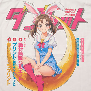 ANIME PRINT T-SHIRT｜RABBIT