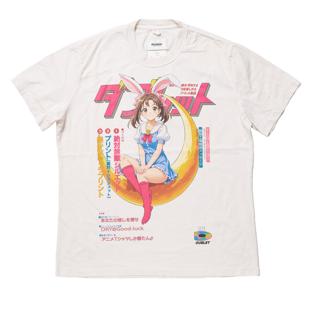 ANIME PRINT T-SHIRT｜RABBIT