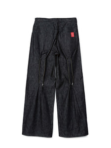 RED LABEL｜REVERSE 5P PANT｜BLACK