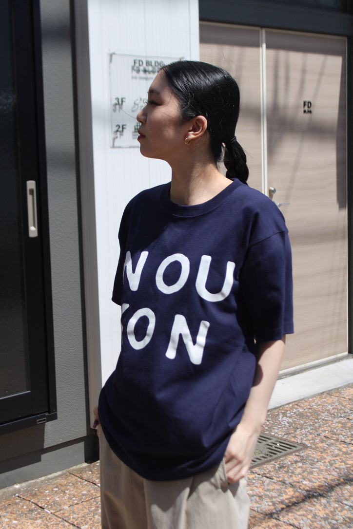 NOU-KON S/SL TEE / NAVY