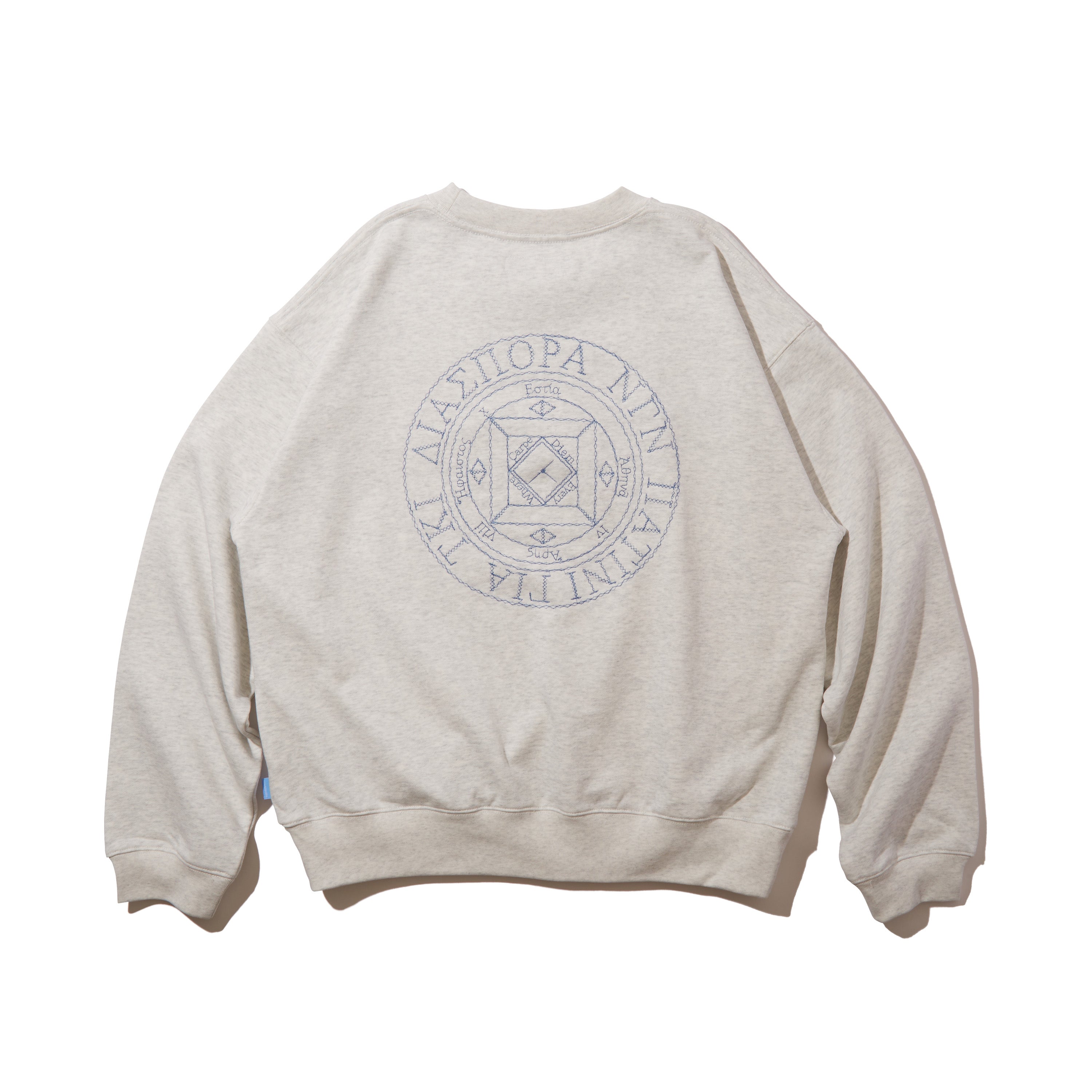 CHAINED MAGIC CIRCLE CREWNECK SWEATSHIRT｜ICE