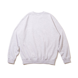 SPIKY BOY CREWNECK SWEATSHIRT｜ASH