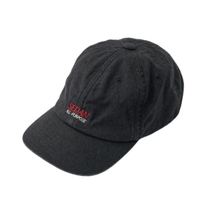 OG LOGO VINTAGE WASHED CAP｜BLACK