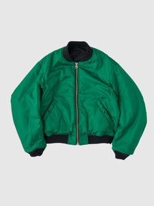 REVERSIBLE CORDURA FLIGHT JACKET｜BLACK x GREEN