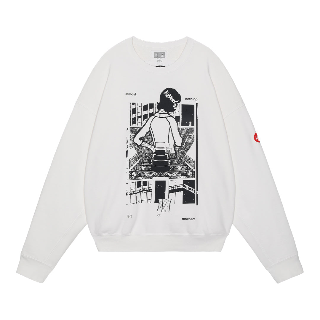 WASHED MD NOTHING CREW NECK - スウェット