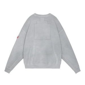 OVERDYE All Mod Coms CREW NECK｜GREY