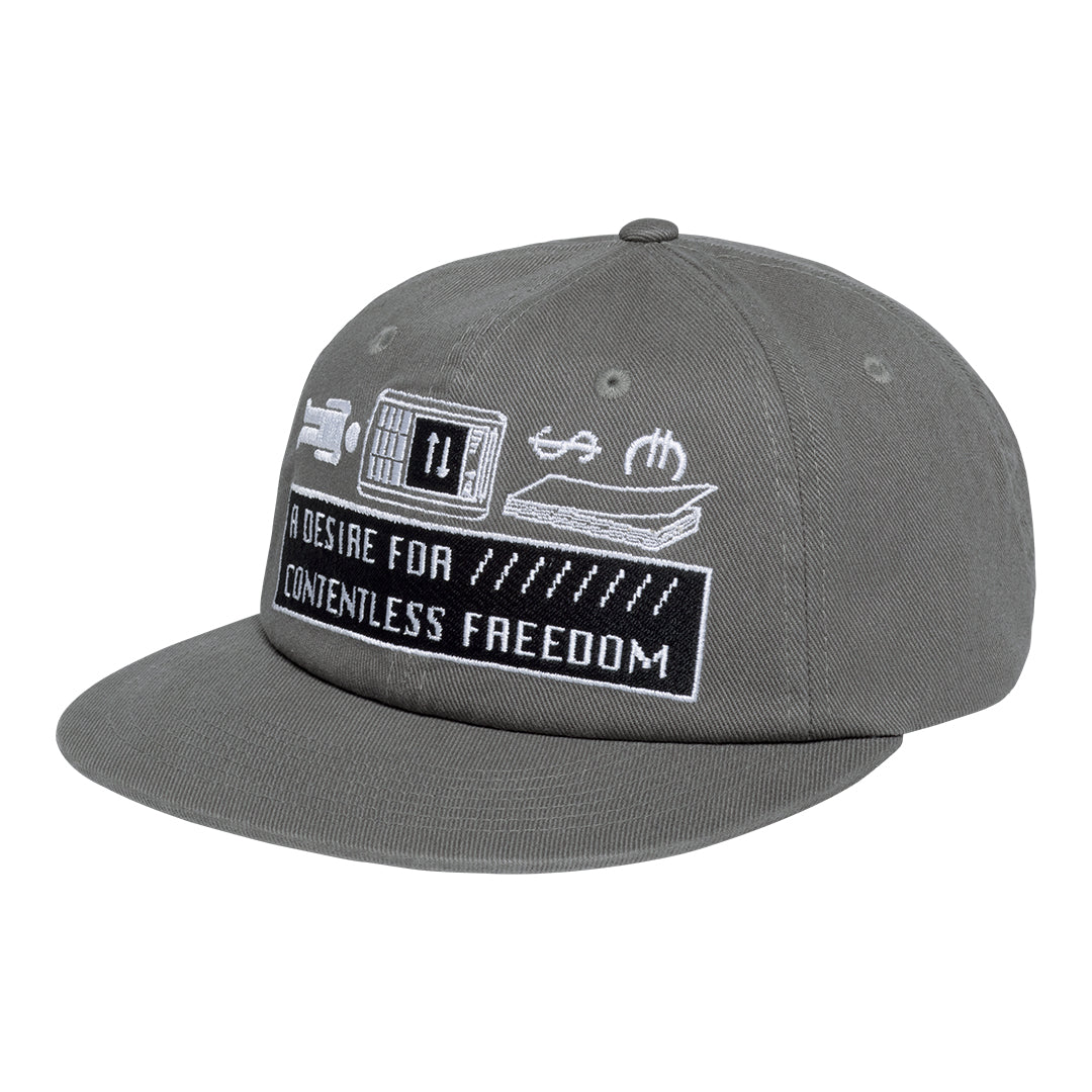 CONTENTLESS CAP｜CHARCOAL