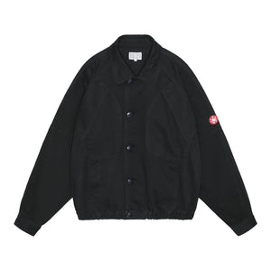 CUTTING BUTTON UP JACKET｜BLACK