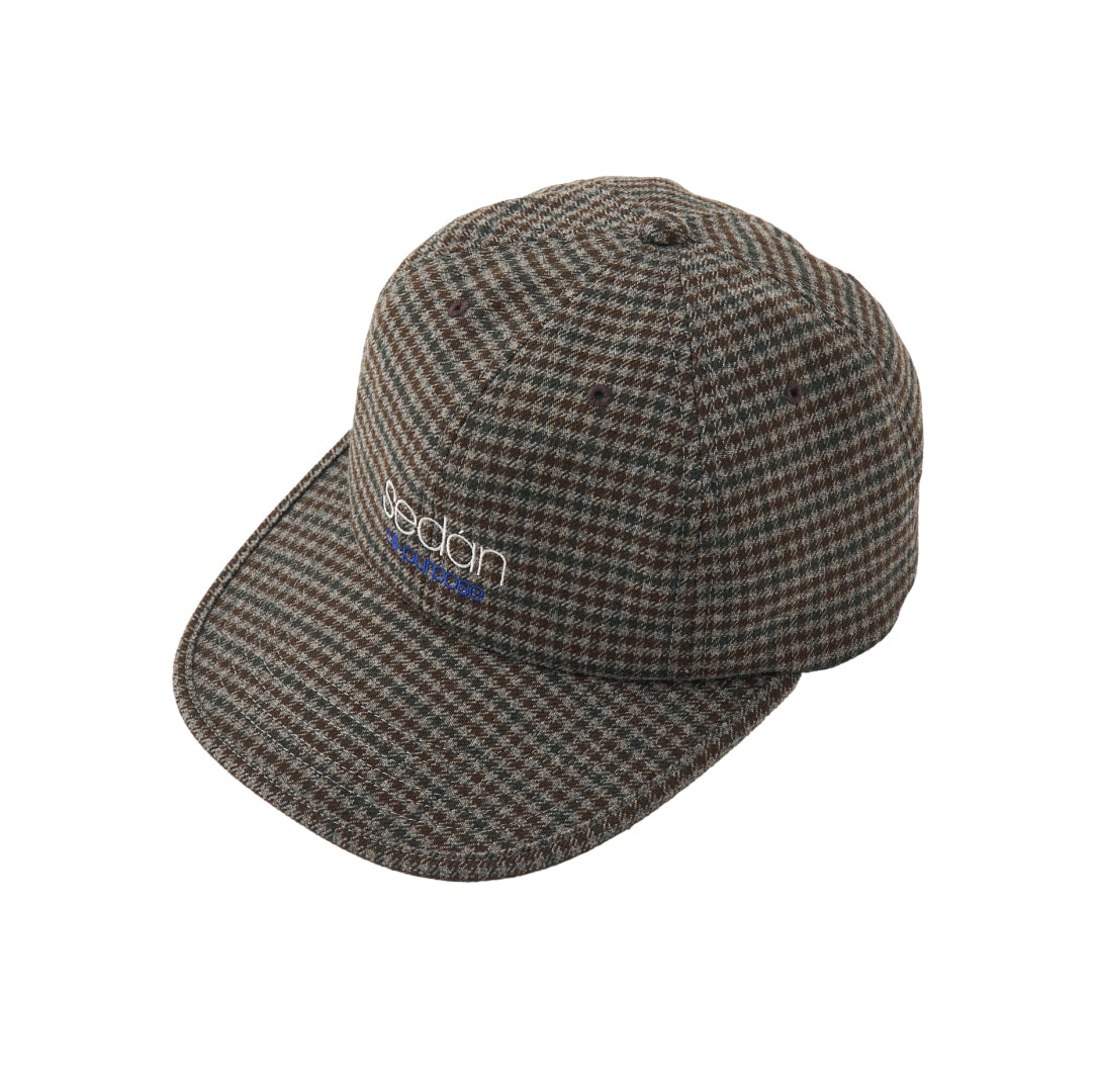 CLASSIC LOGO TECH WOOL CAP｜GREY PLAID