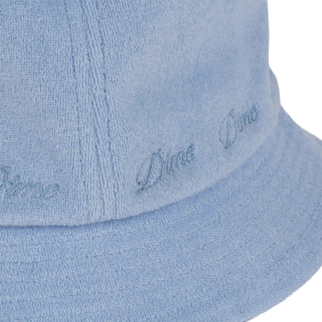 TERRY CLOTH BUCKET HAT｜LIGHT BLUE