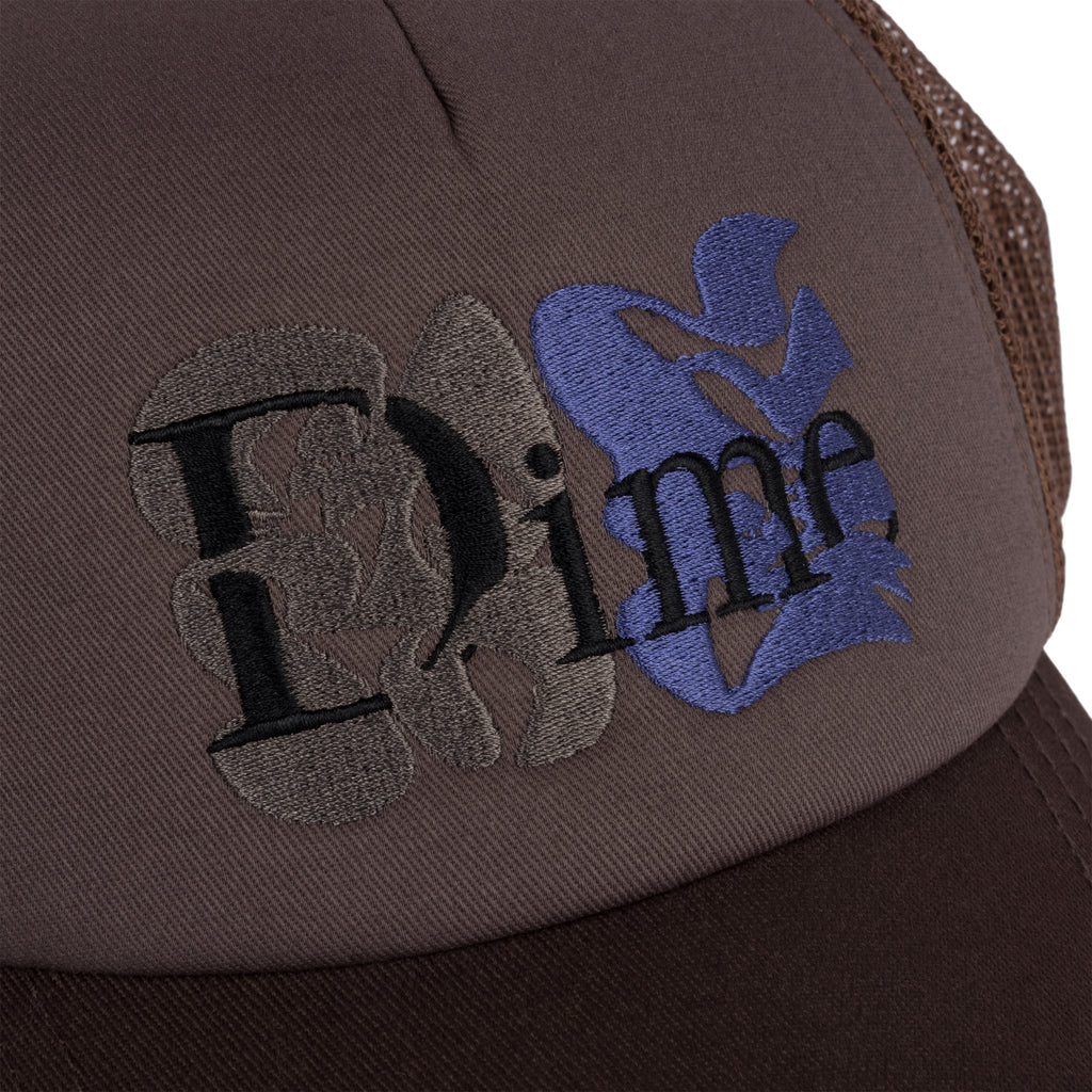 CLASSIC DUO TRUCKER CAP｜BROWN