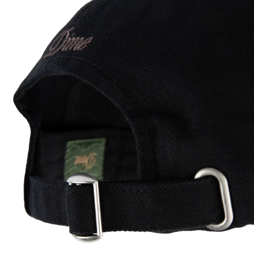 CURSIVE LOW PRO CAP｜BLACK / MIDNIGHT