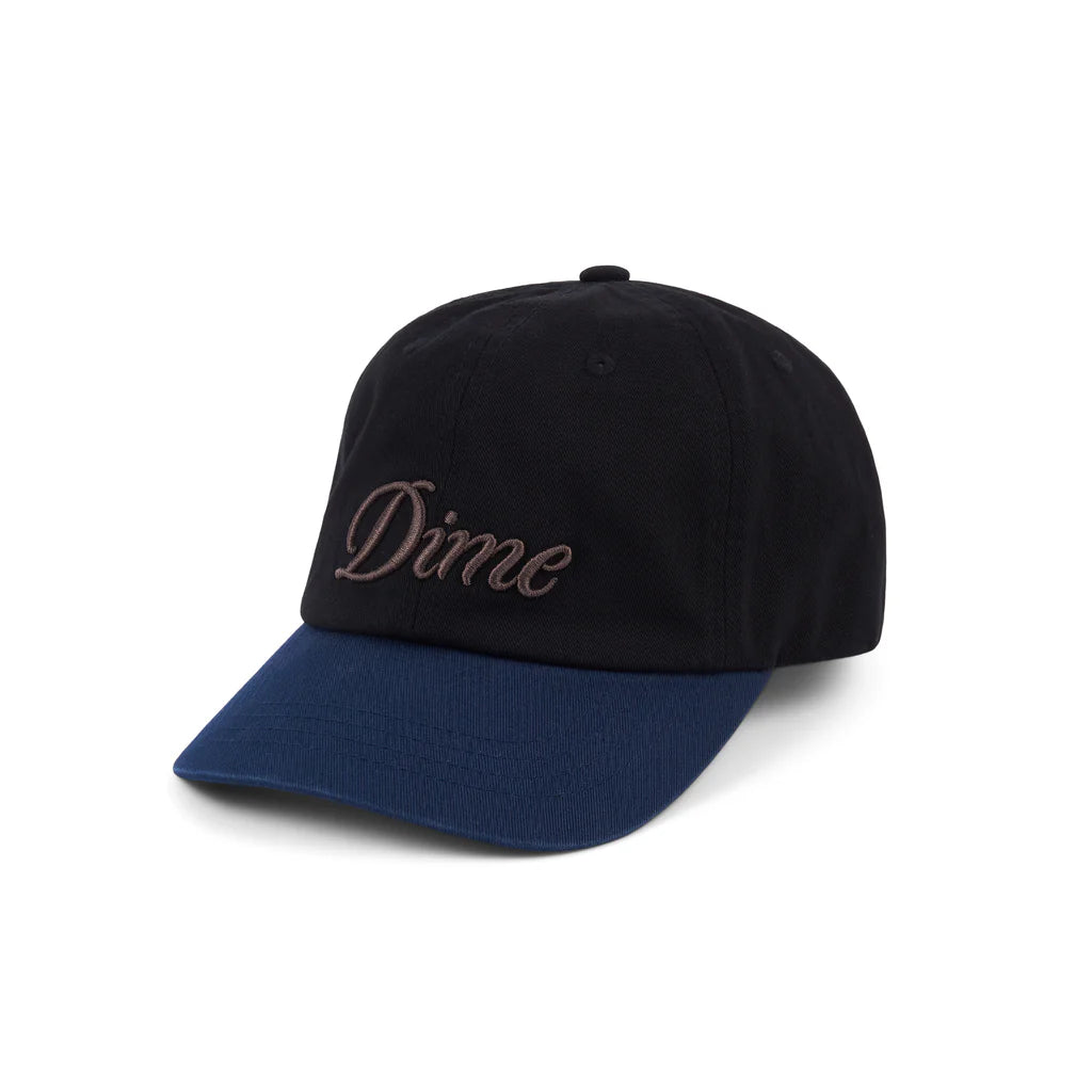 CURSIVE LOW PRO CAP｜BLACK / MIDNIGHT