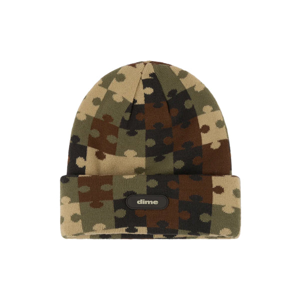 Dime PUZZLE FOLD BEANIE / CAMOONESIZE - ニットキャップ/ビーニー