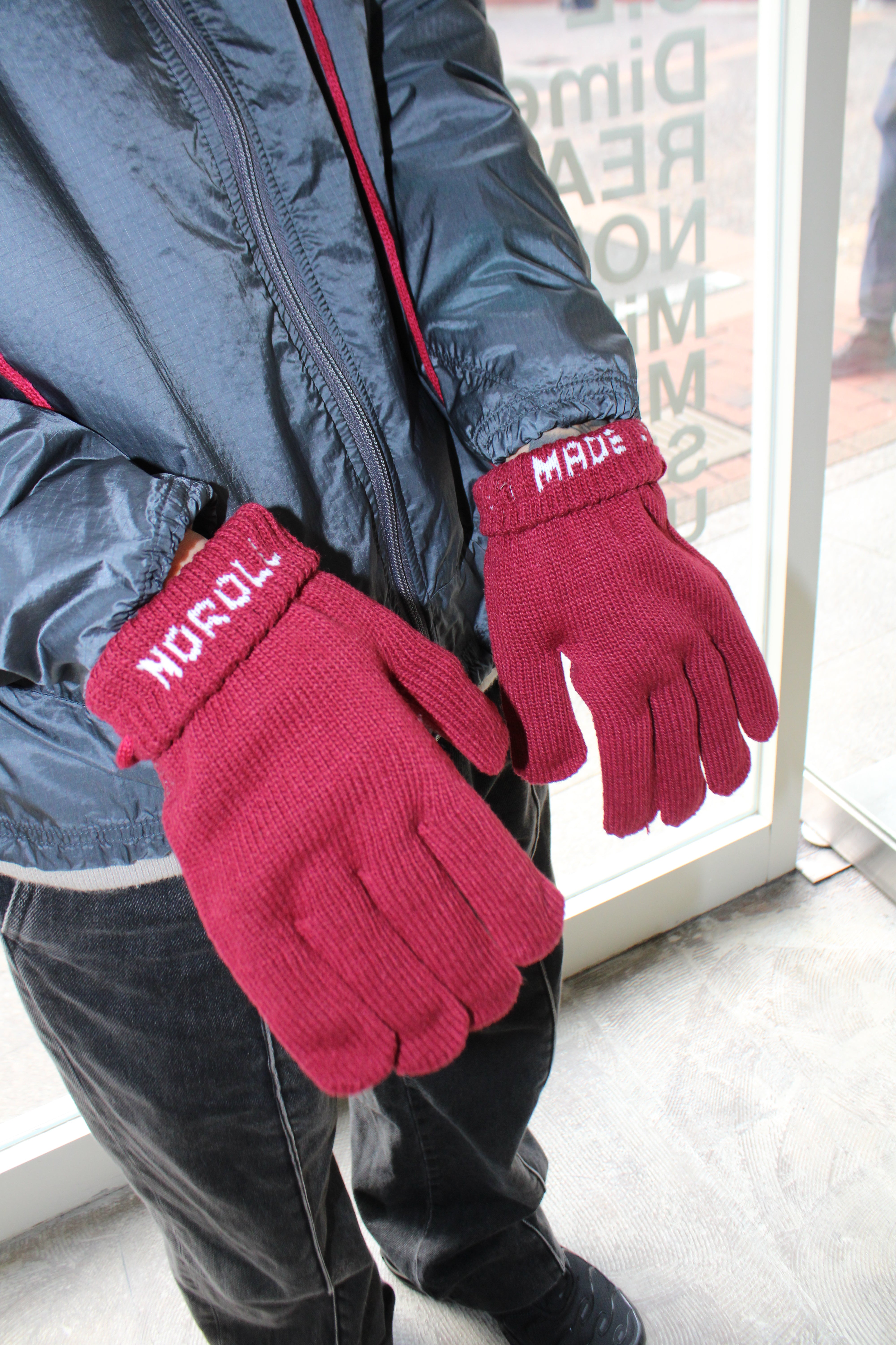 USUALLY GLOVE｜DARK RED