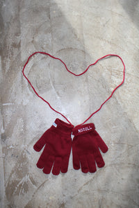 USUALLY GLOVE｜DARK RED