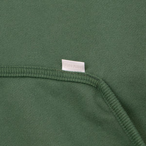 HALF ZIP SWEAT CREW  ｜GREEN