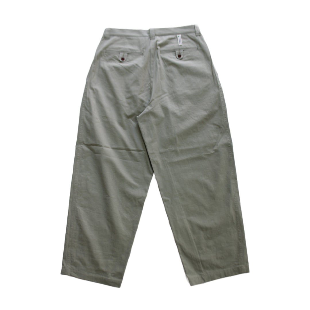 2022新作モデル ノーロール NOROLL THICKWALK PANT 薄萌葱 usumoegi