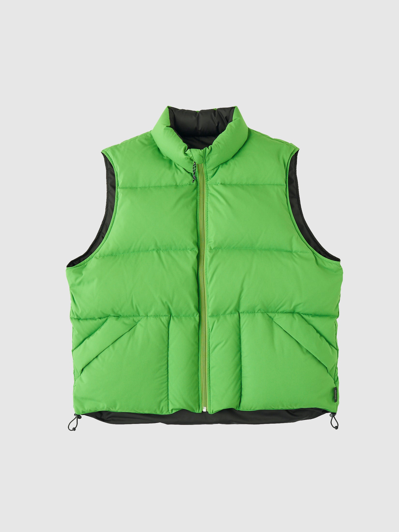 REVERSIBLE DOWN VEST｜SPROUT x BLACK