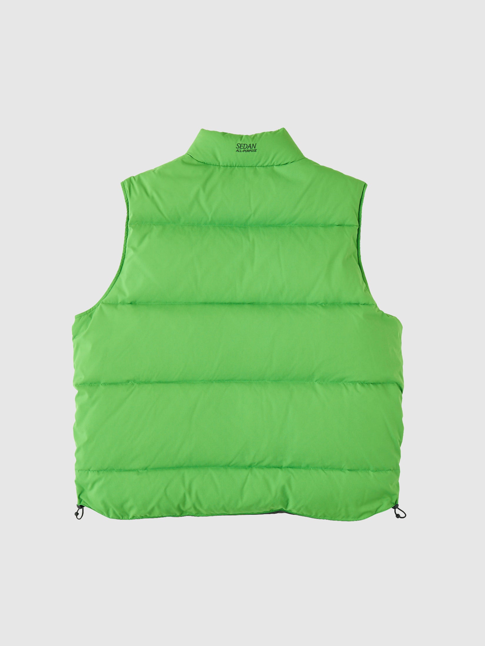 REVERSIBLE DOWN VEST｜SPROUT x BLACK