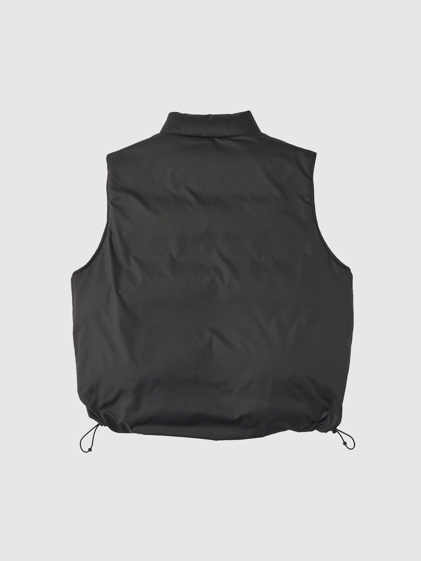 REVERSIBLE DOWN VEST｜SPROUT x BLACK