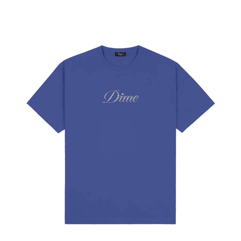 ICY CURSIVE T-SHIRT｜INDIGO