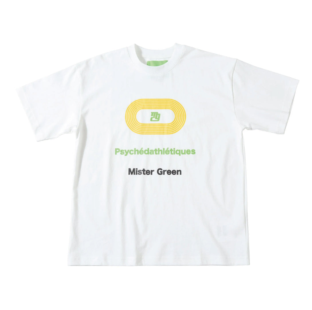 Psychédathlétiques Tee｜WHITE