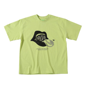 EUPHORIC TEE｜CHARTREUSE