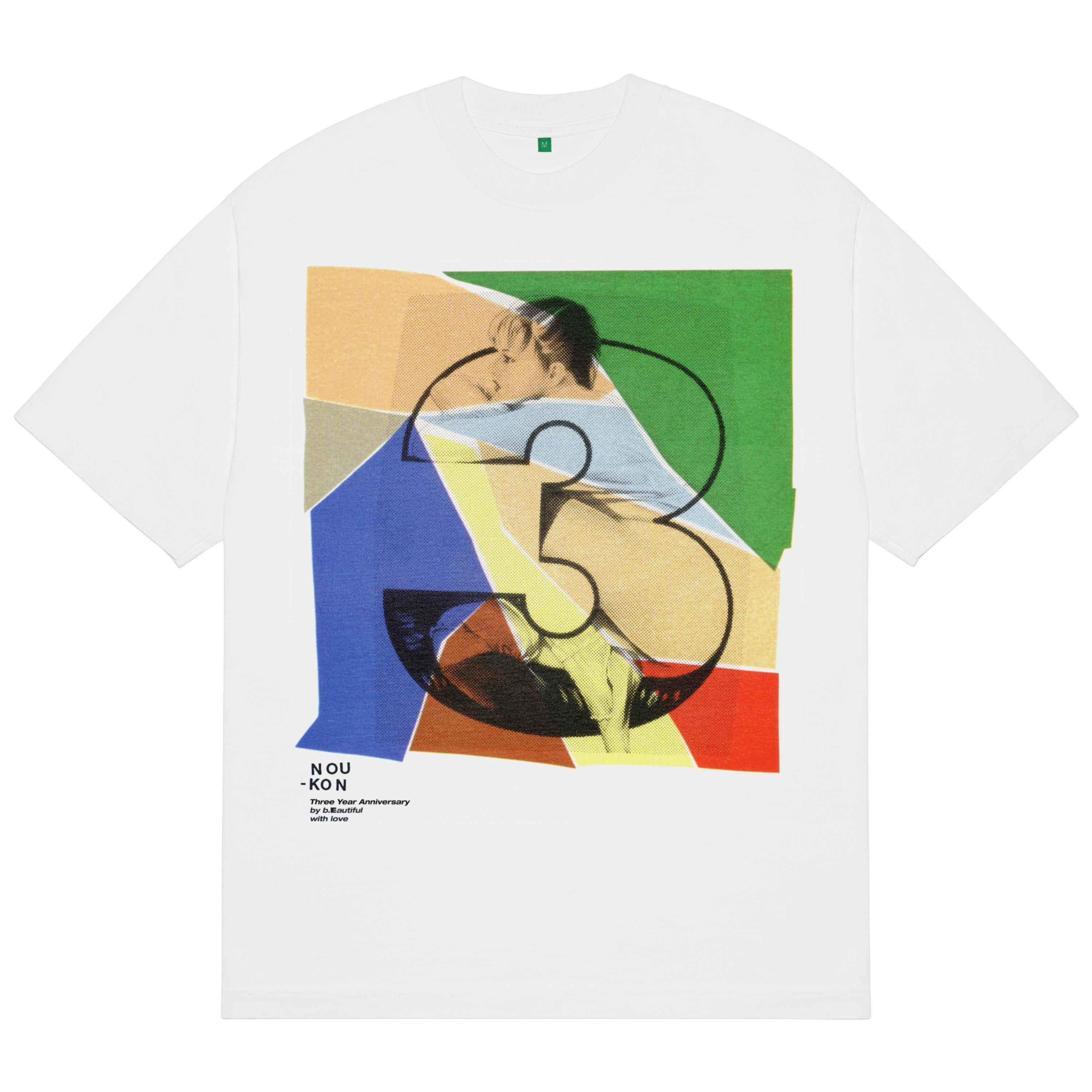 NOU-KON  THREE YEAR ANNIVERSARY T-SHIRT by b.Eautiful with Love